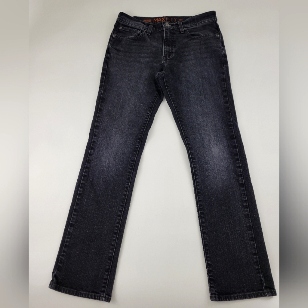 Urban Pipeline Slim Straight leg Black Men's Jeans Size 30X30